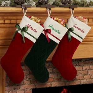 Customized Christmas stocking